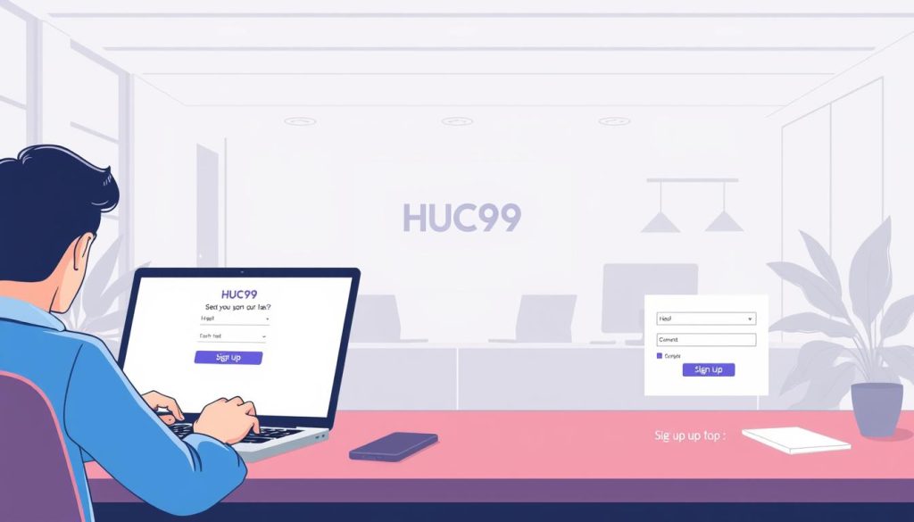 วิธีการสมัคร HUC99